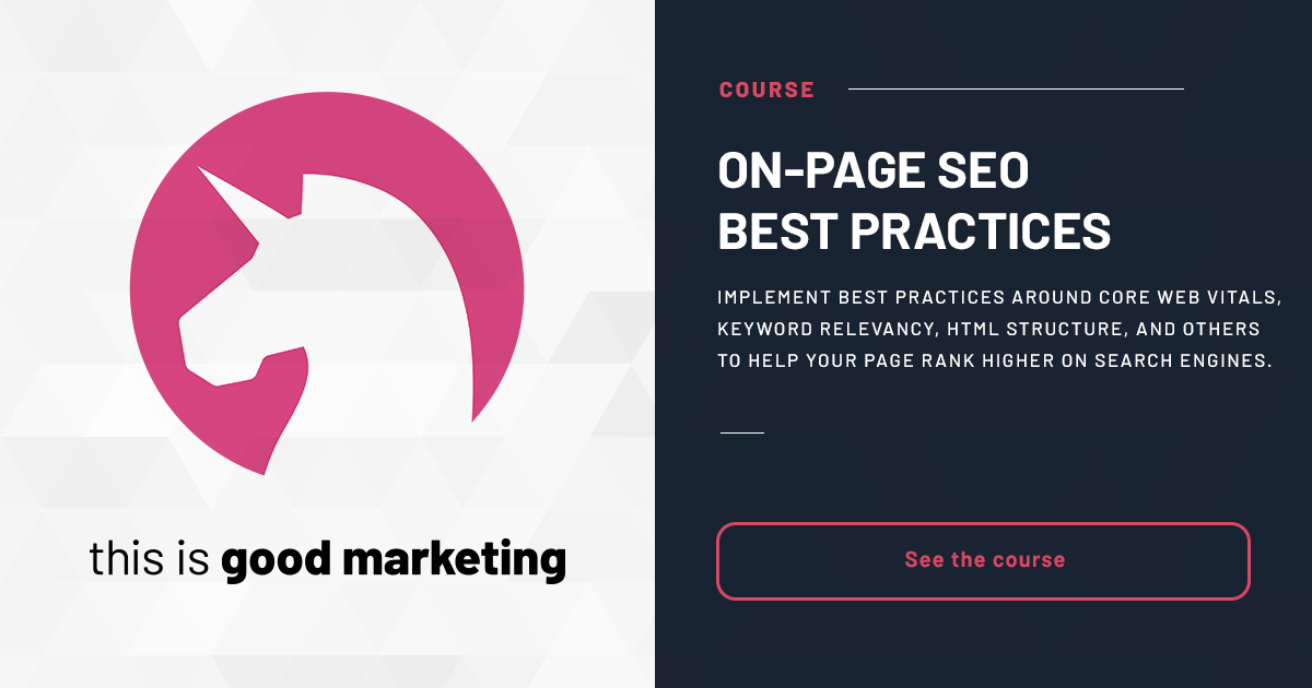 Meta Tags and Open Graph Tags Template | thisisgoodmarketing.com
